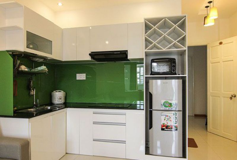 Serviced apartment for rent in Saigon city at Duong Ba Trac street district 8