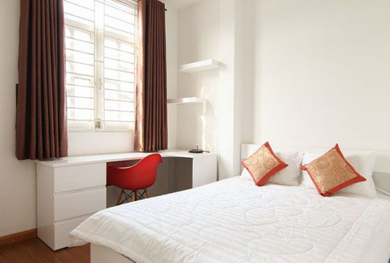 Serviced apartment for rent in Saigon city at Duong Ba Trac street district 8