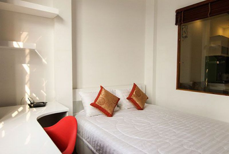 Serviced apartment for rent in Saigon city at Duong Ba Trac street district 8