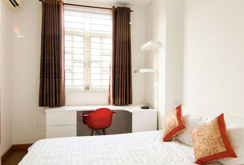 Serviced apartment for rent in Saigon city at Duong Ba Trac street district 8