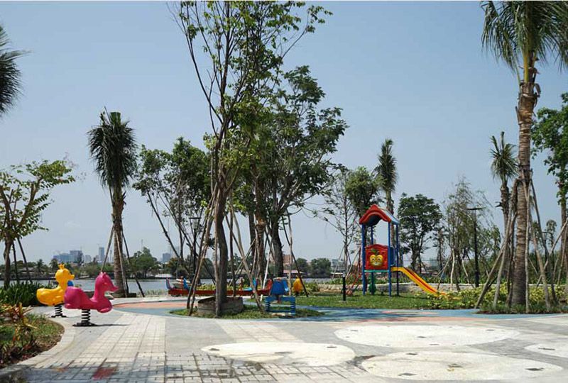 Apartment for rent in Ho Chi Minh city Opal Riverside in Thu Duc district