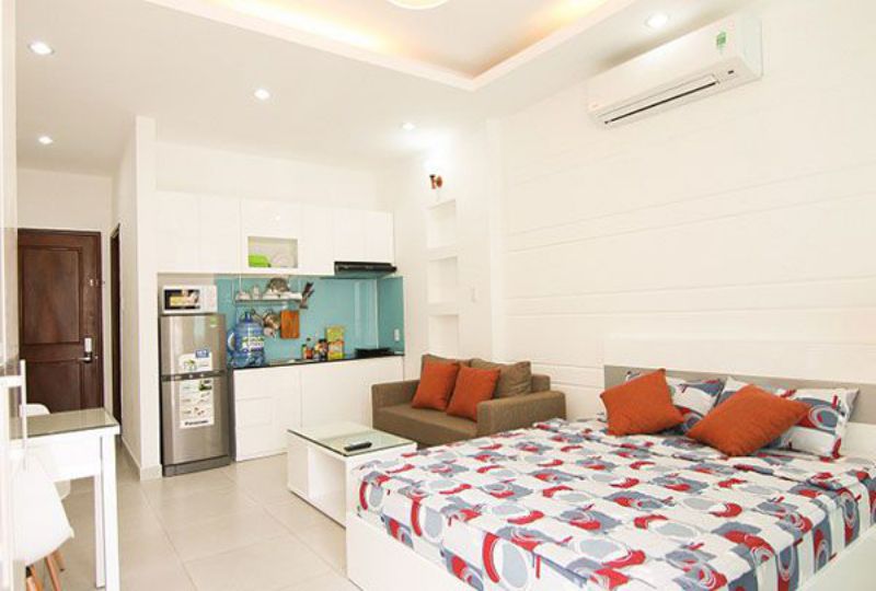 Serviced apartment for rent on Nguyen Thai Binh street District 1 HCMC