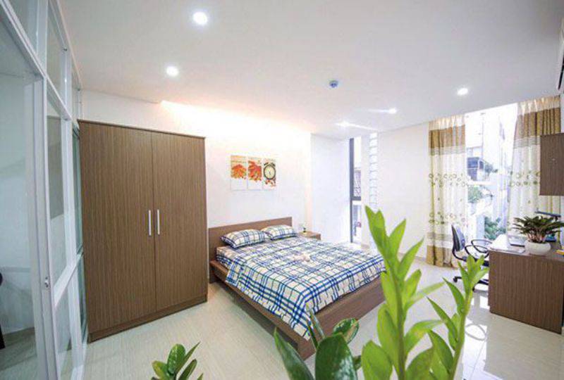 Serviced apartment for rent in Saigon city CMT8 street District 3