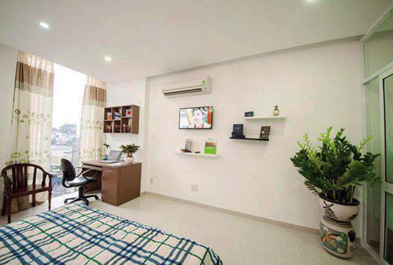 Serviced apartment for rent in Saigon city CMT8 street District 3