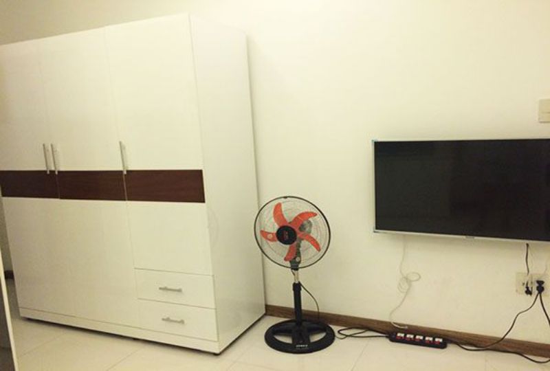 Studio serviced apartment for rent on district 1 HCMC Nguyen Trai street