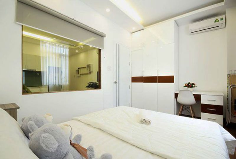 Single bedroom serviced apartment for rent in district 1 Nguyen Trai street
