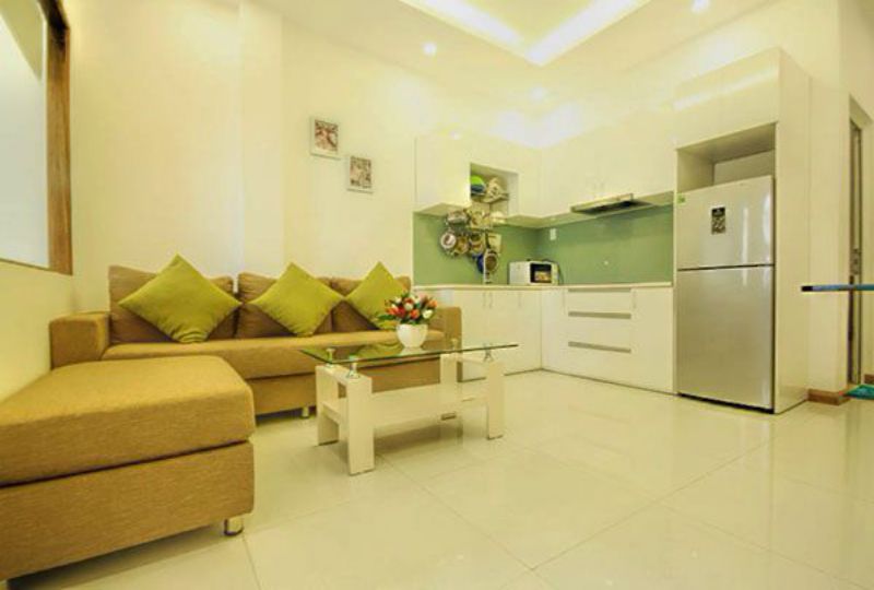 Single bedroom serviced apartment for rent in district 1 Nguyen Trai street