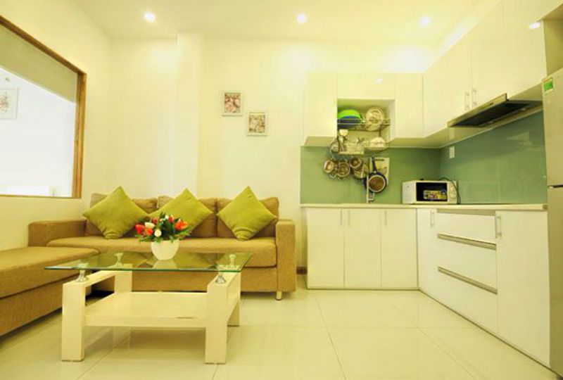 Single bedroom serviced apartment for rent in district 1 Nguyen Trai street