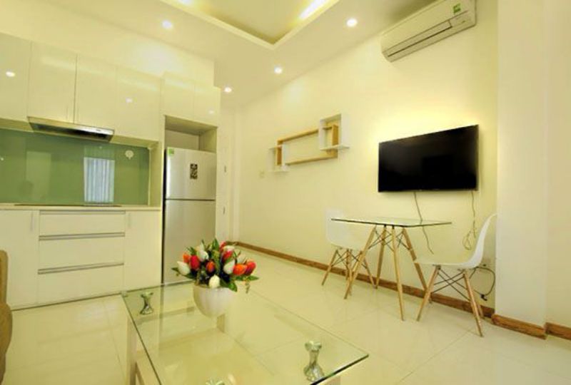 Single bedroom serviced apartment for rent in district 1 Nguyen Trai street