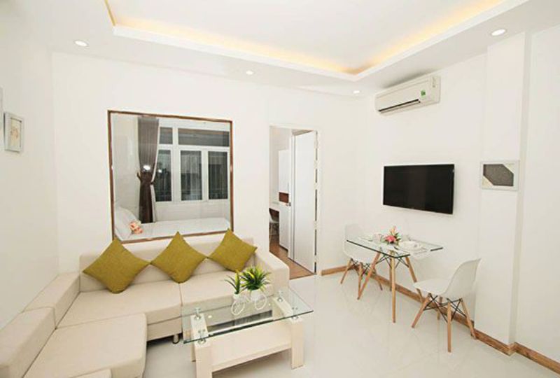 Serviced apartment for lease in District 1 Nguyen Trai street Saigon city