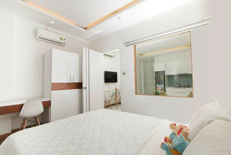 Serviced apartment for lease in District 1 Nguyen Trai street Saigon city