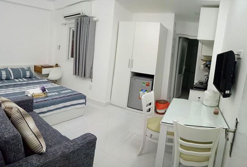 Studio serviced apartment for lease in District 1 Pham Ngu Lao street HCM