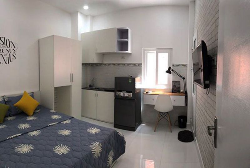 Studio serviced apartment for lease in District 1 Pham Ngu Lao street HCM