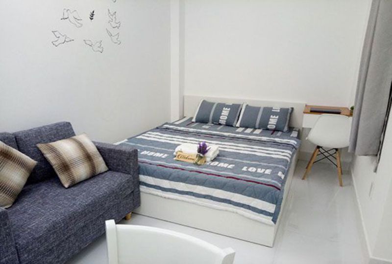 Studio serviced apartment for lease in District 1 Pham Ngu Lao street HCM