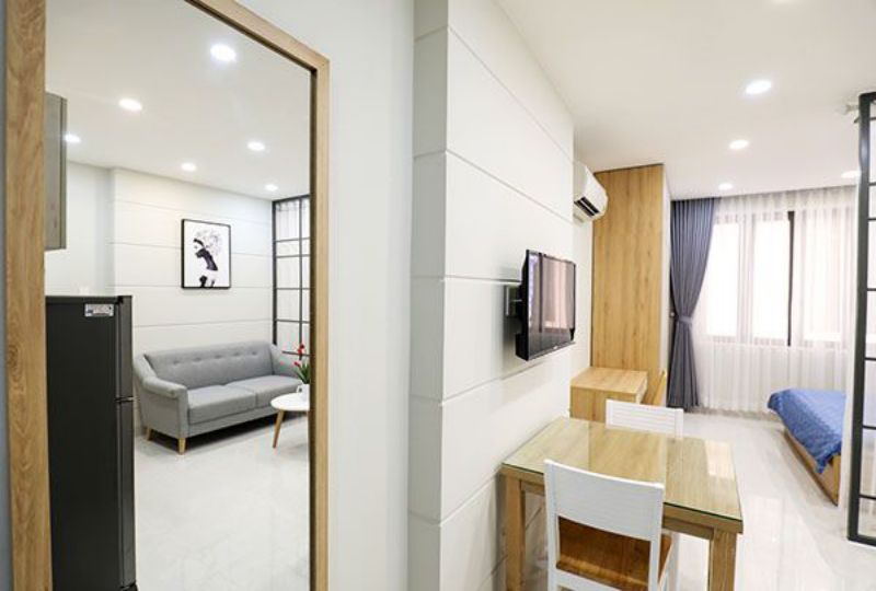Serviced apartment for lease in Saigon city Le Van Sy street District 3
