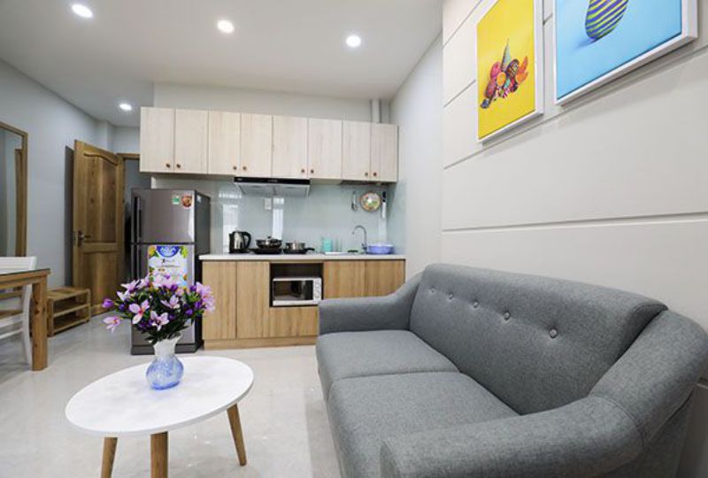 Serviced apartment for rent on Le Van Sy street District 3 Ho Chi Minh City