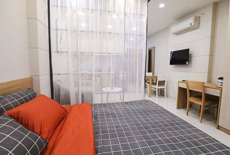 Serviced apartment for lease at Le Van Sy street Ward 14 District 3 Saigon