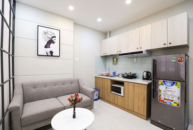 Serviced apartment for lease at Le Van Sy street Ward 14 District 3 Saigon