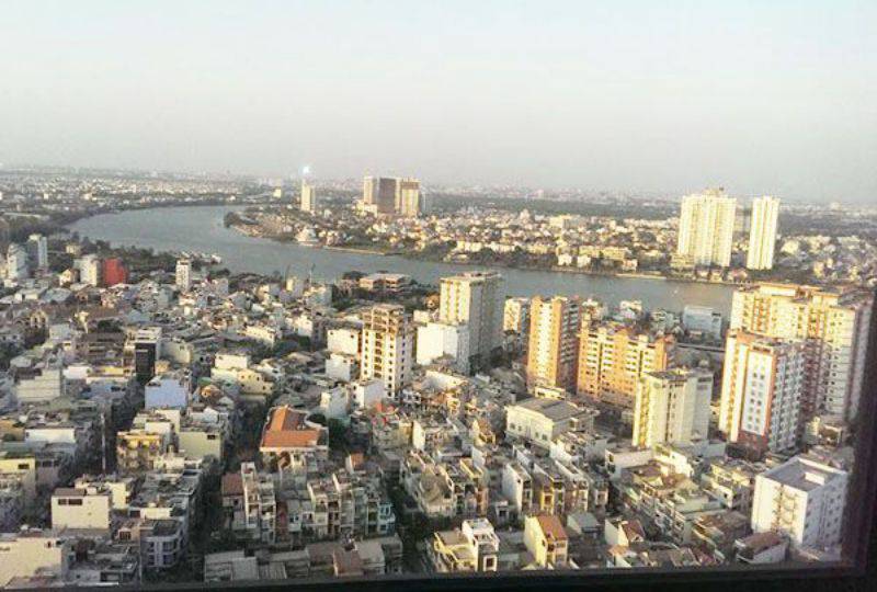 Apartment for lease in Pearl Plaza Binh Thanh district Saigon city