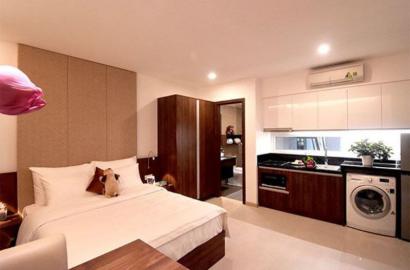 Brand-new Studio serviced apartment for rent in Phu Nhuan Dist Saigon