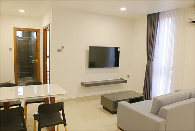 For lease a serviced apartment on Nguyen Van Troi street Phu Nhuan Dist