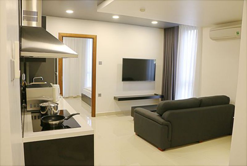 Serviced apartment for rent in Saigon Nguyen Van Troi street - Phu Nhuan