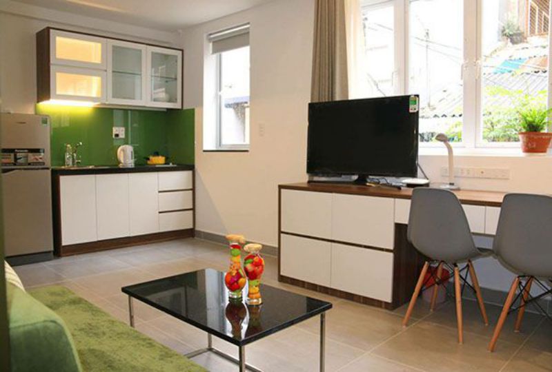 Serviced apartment for rent on Dinh Tien Hoang street Dakao - District 1