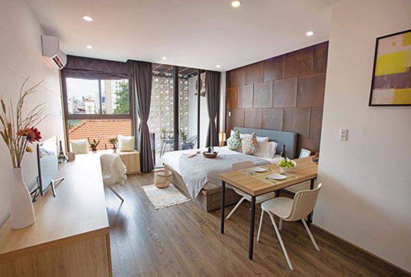 Now leasing a serviced apartment near the Zoo Dakao district 1 Saigon city
