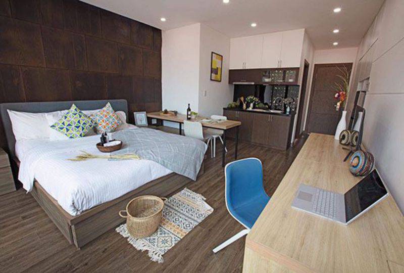 Now leasing a serviced apartment near the Zoo Dakao district 1 Saigon city