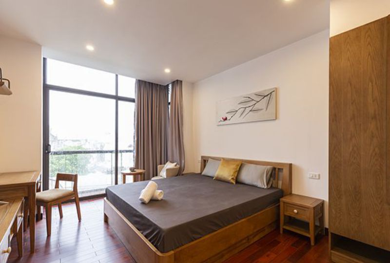 1 bedroom serviced apartment for rent on Thach Thi Thanh street Tan Dinh