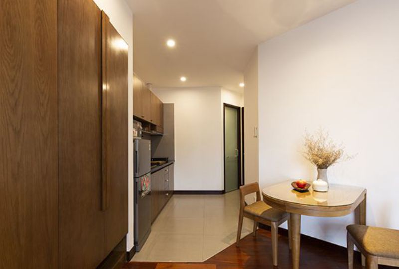 1 bedroom serviced apartment for rent on Thach Thi Thanh street Tan Dinh