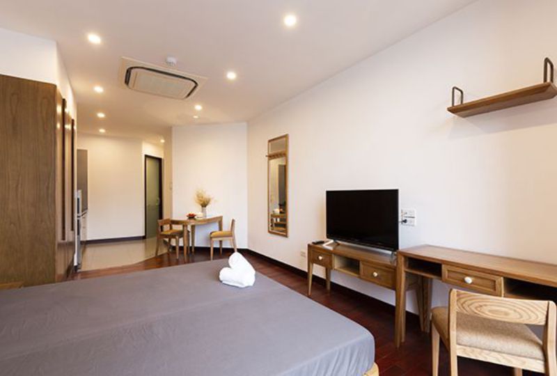 1 bedroom serviced apartment for rent on Thach Thi Thanh street Tan Dinh