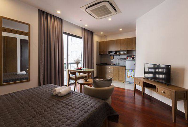 Thach Thi Thanh serviced apartment for lease in Tan Dinh district 1 HCMC