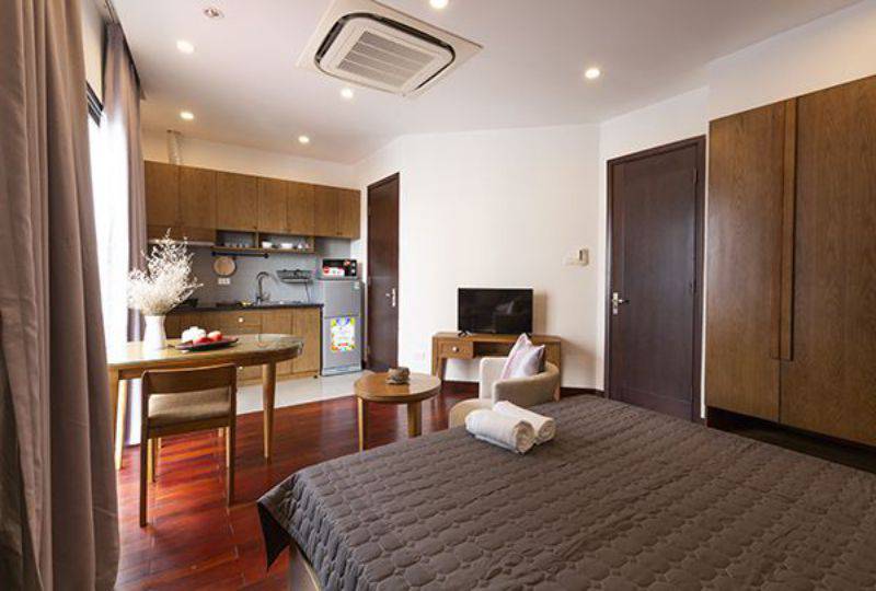Thach Thi Thanh serviced apartment for lease in Tan Dinh district 1 HCMC