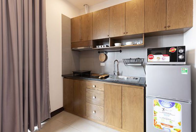 Thach Thi Thanh serviced apartment for lease in Tan Dinh district 1 HCMC