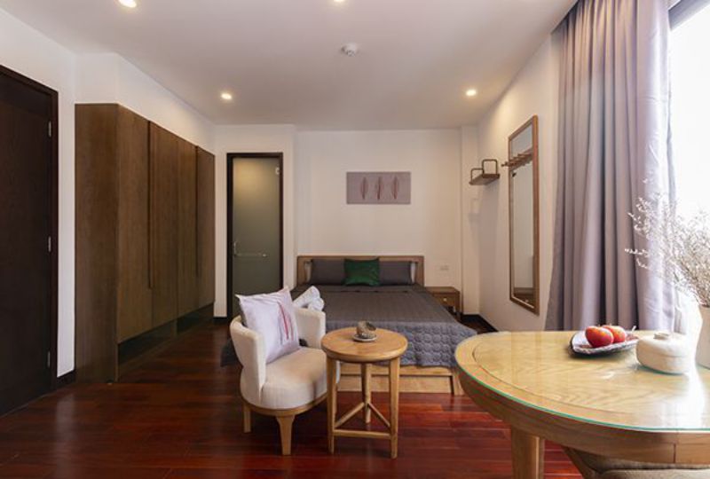 Thach Thi Thanh serviced apartment for lease in Tan Dinh district 1 HCMC