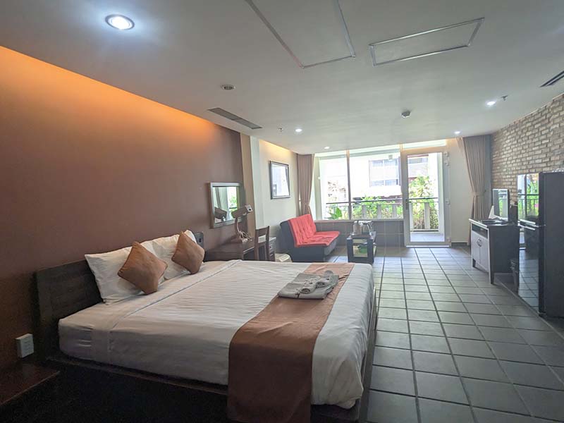 New-style serviced apartment for lease on Hoang Dieu street Ho Chi Minh