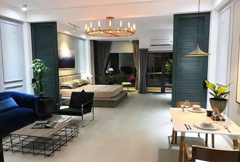 Serviced apartment for lease on Khanh Hoi street District 4 Ho Chi Minh