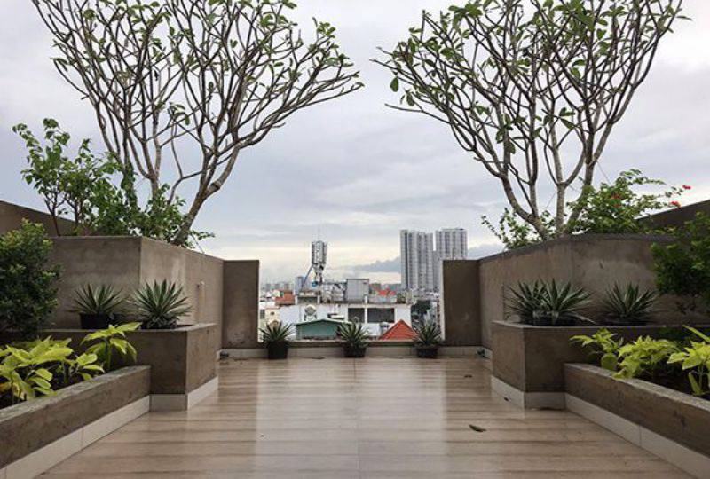 Serviced apartment for lease on Khanh Hoi street District 4 Ho Chi Minh