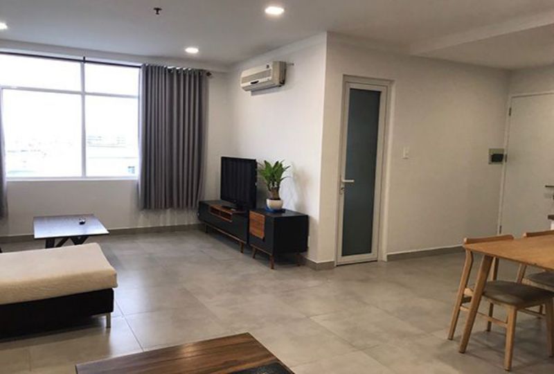 Nice apartment for rent in Binh Thanh district on Nguyen Huy Luong Street