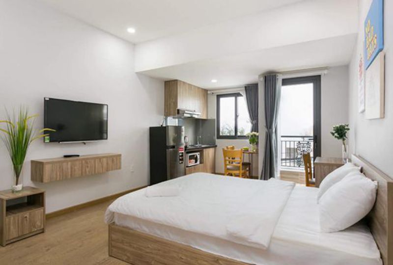 Nice studio serviced apartment on Nguyen Van Troi - Phu Nhuan for rent