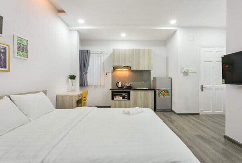 Nice studio serviced apartment on Nguyen Van Troi - Phu Nhuan for rent
