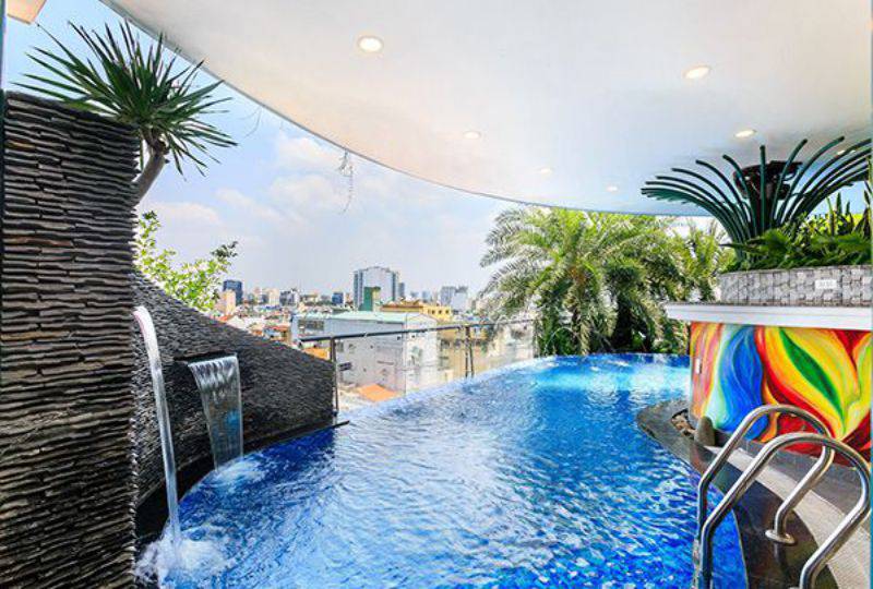 Fresh apartment for rent in Cao Thang street district 3 with fully serviced