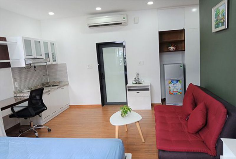 Fresh apartment for rent in Cao Thang street district 3 with fully serviced
