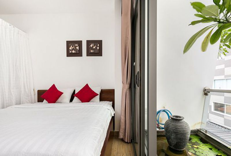 Fresh apartment for rent in Cao Thang street district 3 with fully serviced