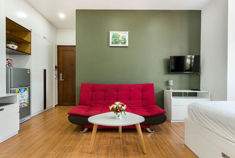 Fresh apartment for rent in Cao Thang street district 3 with fully serviced