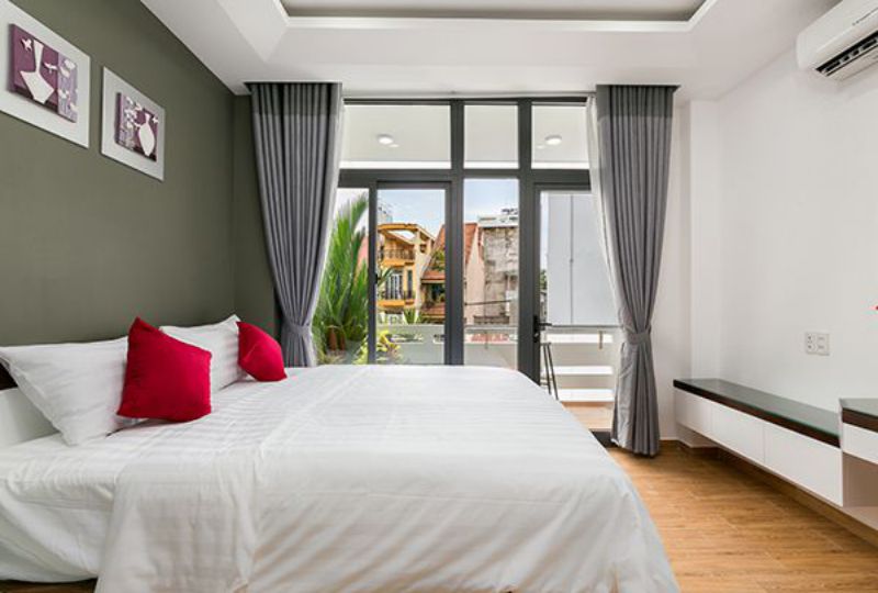 New serviced apartment on Le Van Sy street Tan Binh district for rent