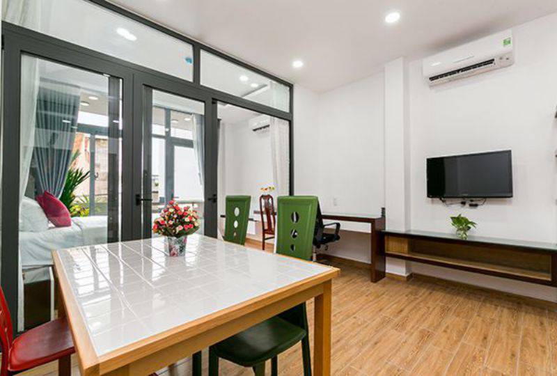 New serviced apartment on Le Van Sy street Tan Binh district for rent