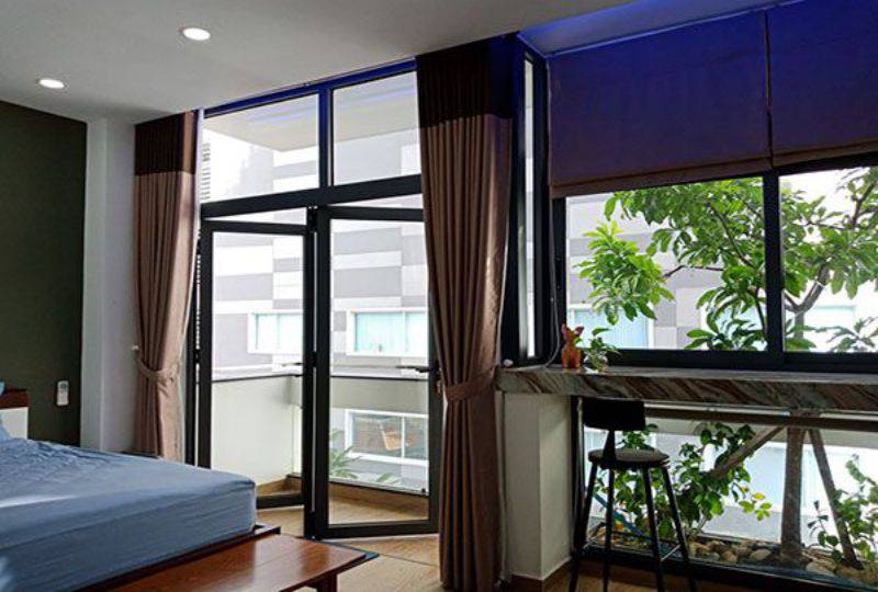 Bright studio serviced apartment for rent on Cao Thang street District 3