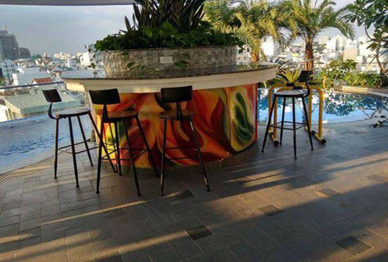 Bright studio serviced apartment for rent on Cao Thang street District 3